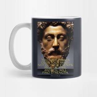 Marcus Aurelius Inspirational Quote 1 Mug